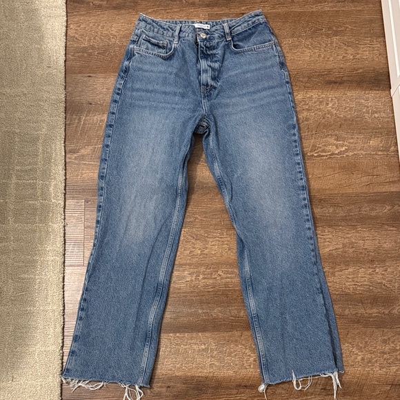 Zara Denim - Zara High Rise Blue Women's Jeans